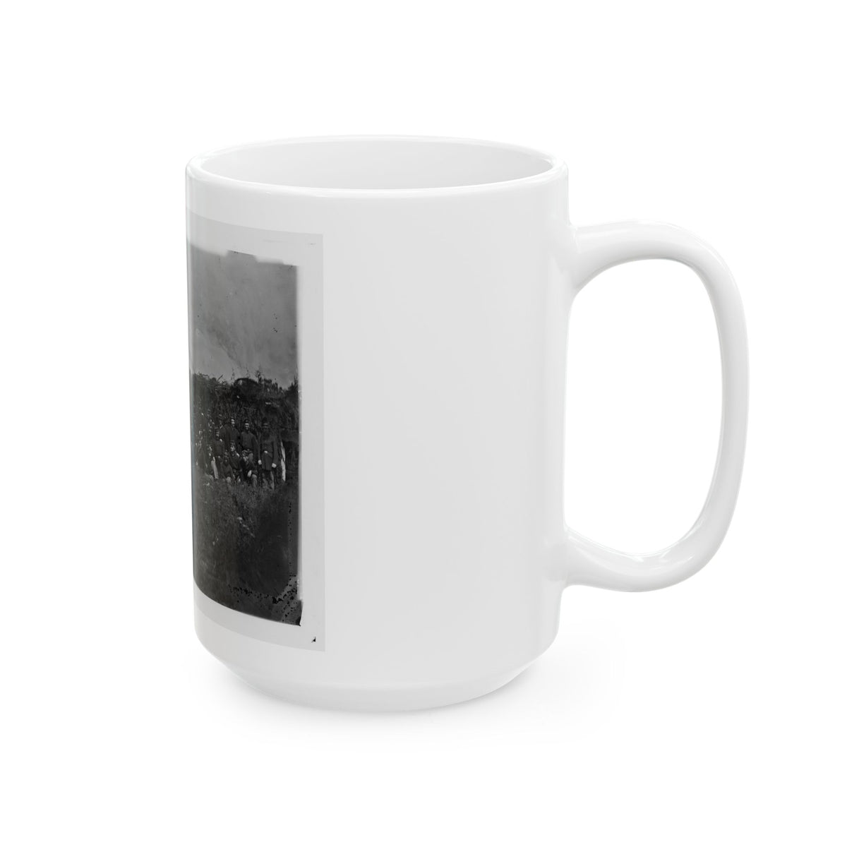 Bealeton, Virginia. Company K 93d New York Infantry Headquarters Guard. Army Of The Potomac (U.S. Civil War) White Coffee Mug