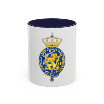 Coat of arms of the Eerste Kamer - Accent Coffee Mug