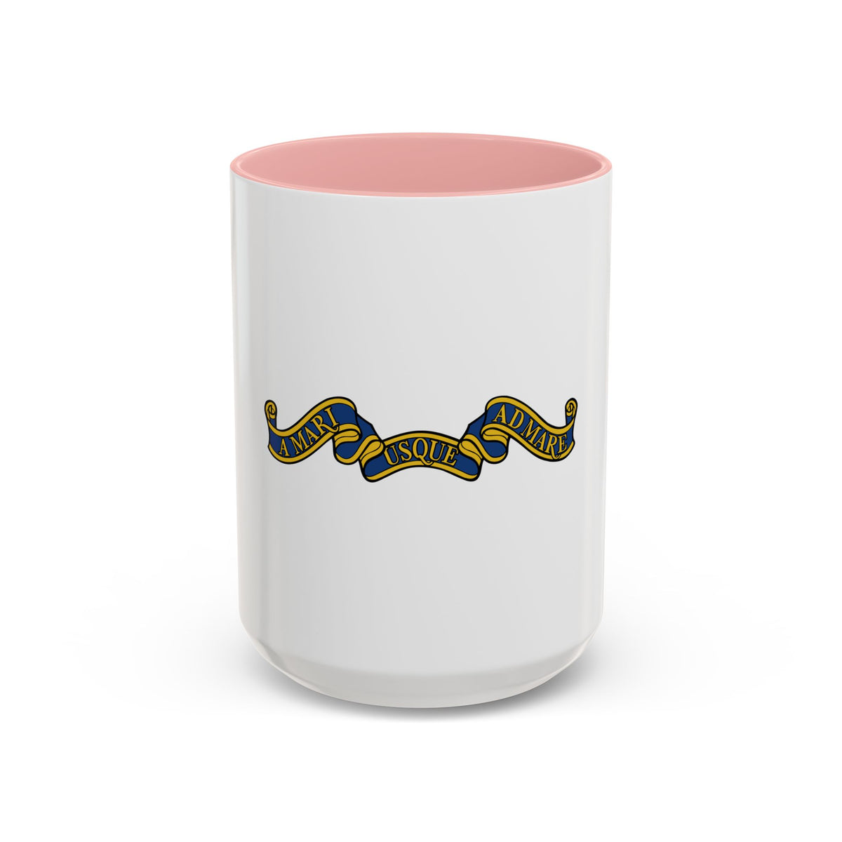 Canadian Motto - Accent Coffee Mug