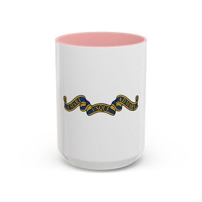 Canadian Motto - Accent Coffee Mug