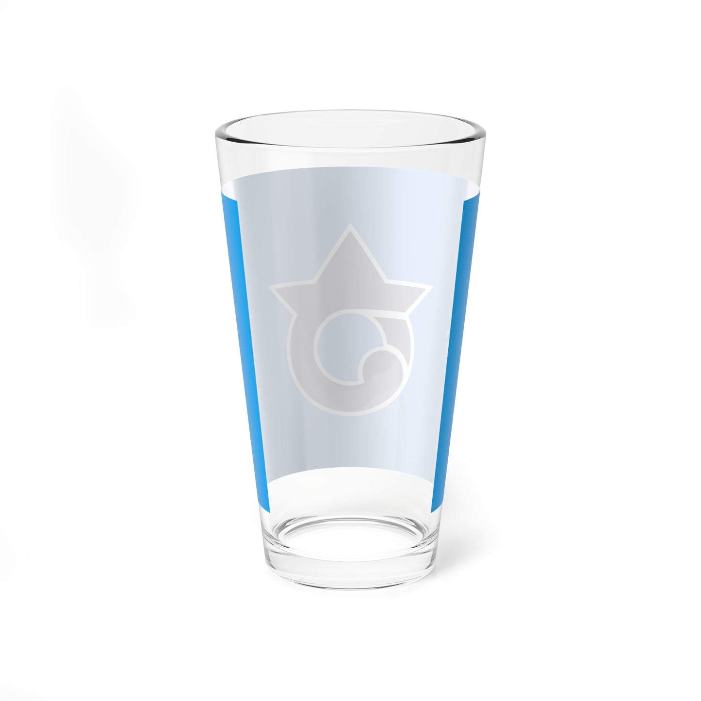Flag of Ogatsu Miyagi 1964-2005 no text (Japan) Pint Glass 16oz