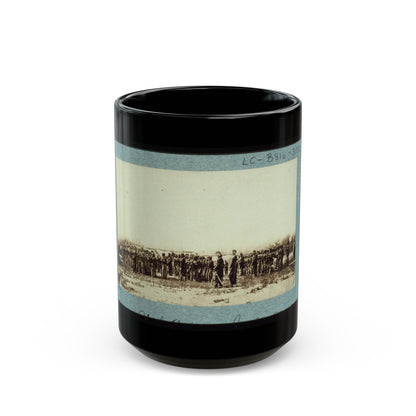 1st U.S. Colored Infantry (U.S. Civil War) Black Coffee Mug