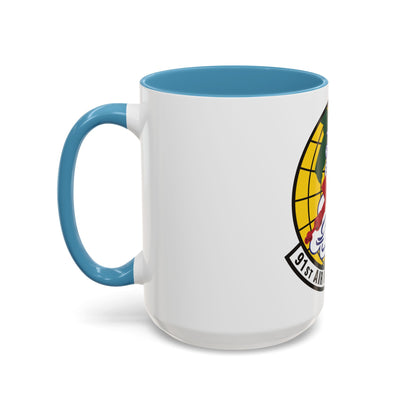 91st Air Refueling Squadron (U.S. Air Force) Accent Coffee Mug