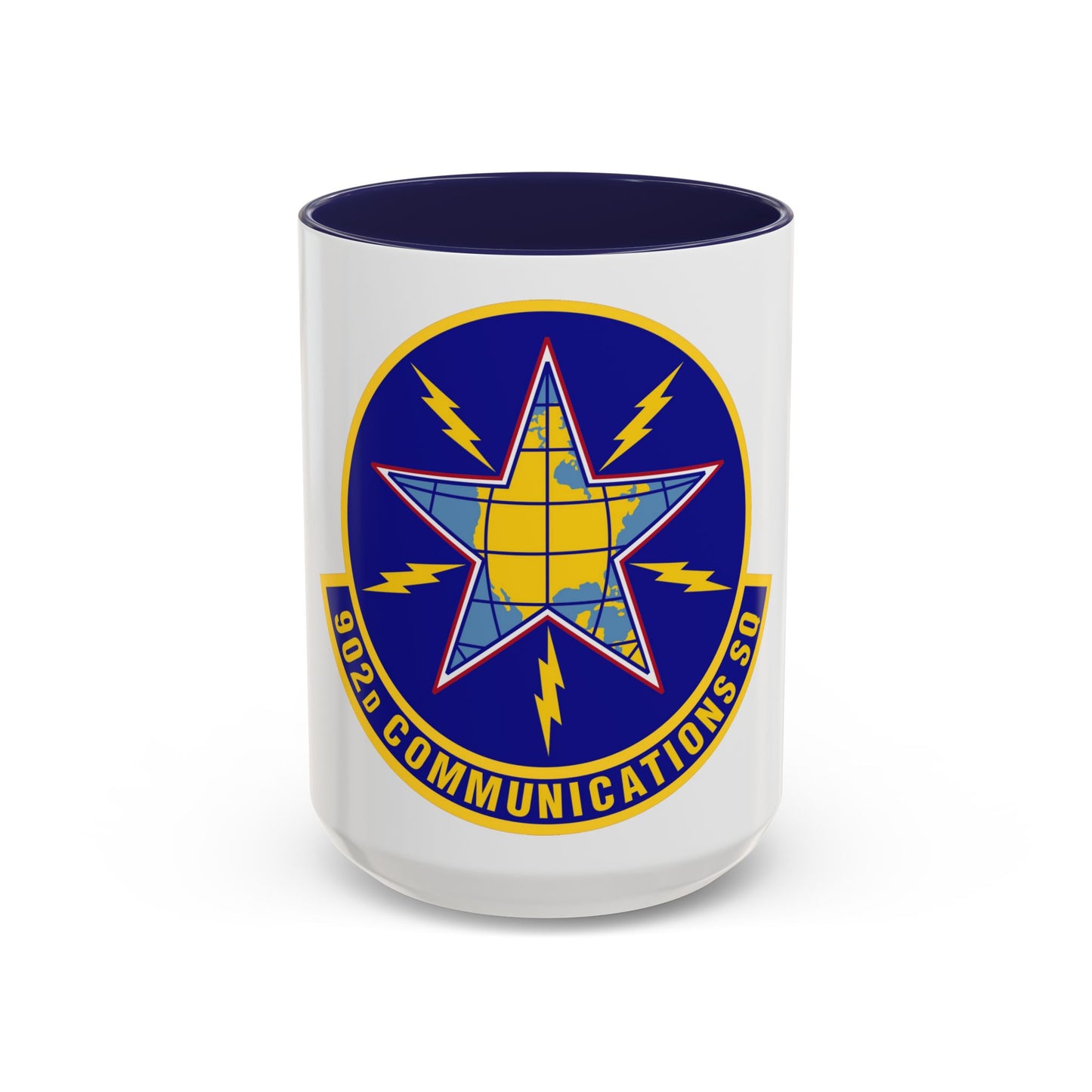 902d Communications Squadron (U.S. Air Force) Accent Coffee Mug