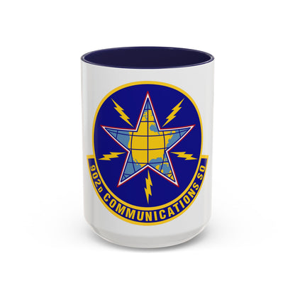 902d Communications Squadron (U.S. Air Force) Accent Coffee Mug