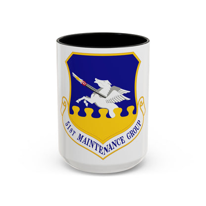 51st Maintenance Group (U.S. Air Force) Accent Coffee Mug