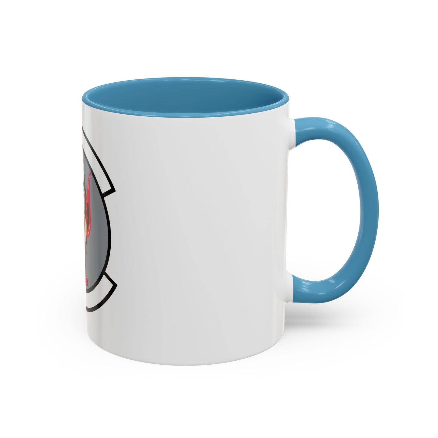 69 Fighter Squadron AFRC (U.S. Air Force) Accent Coffee Mug