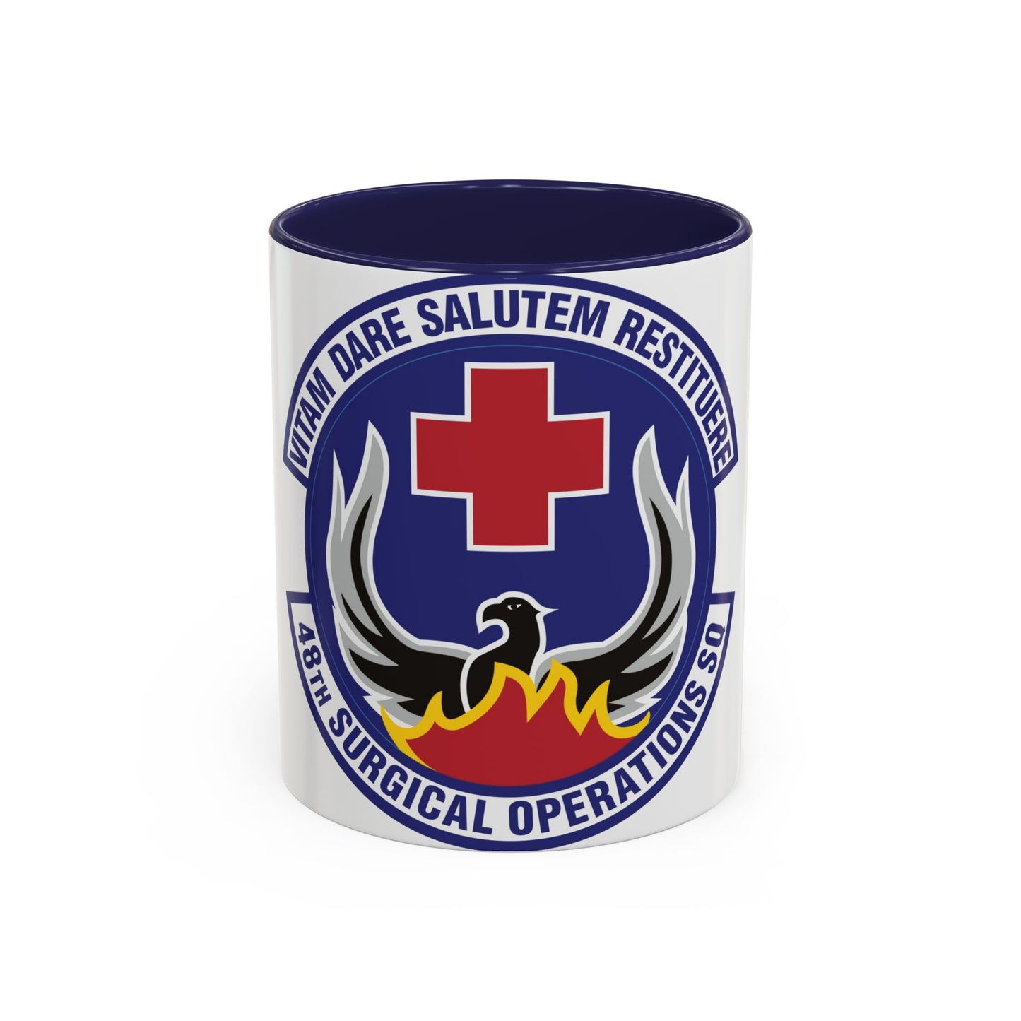 48th Surgical Operations Squadron (U.S. Air Force) Accent Coffee Mug