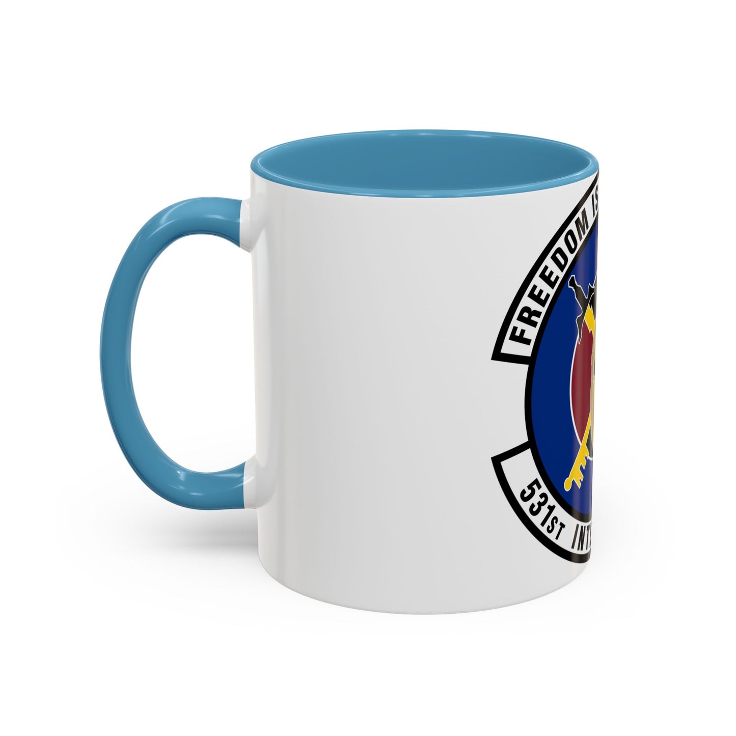 531 Intelligence Squadron ACC (U.S. Air Force) Accent Coffee Mug