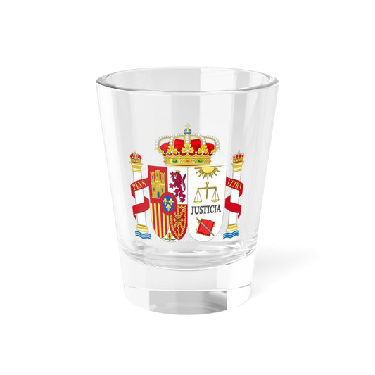 Coat of Arms of Spanish Judiciary Badges (Magistrates, Judges and Attorneys) - Shot Glass 1.5oz