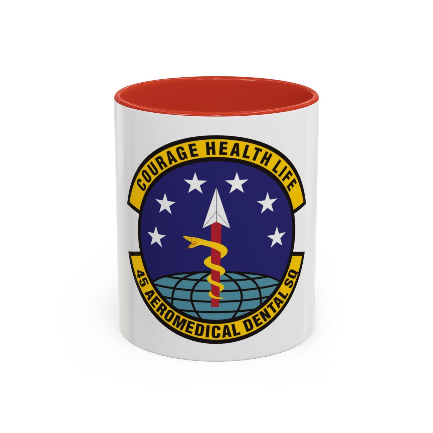 45th Aeromedical Dental Squadron (U.S. Air Force) Accent Coffee Mug