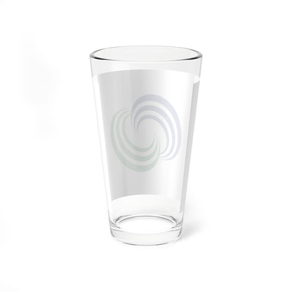 Flag of Isahaya Nagasaki (Japan) Pint Glass 16oz