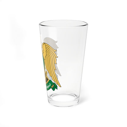 Emblem of Syria 2024-2025 (Syria) (Coat of Arms) Pint Glass 16oz
