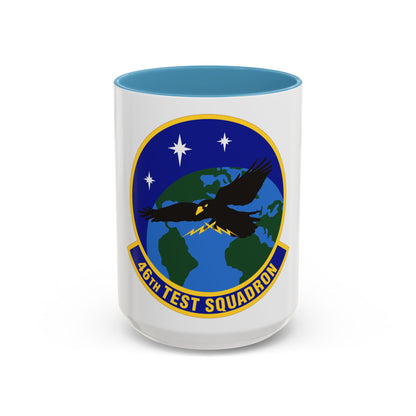 46th Test Squadron (U.S. Air Force) Accent Coffee Mug