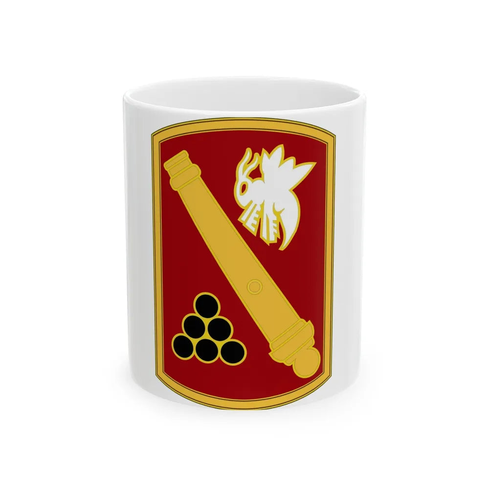 113rd Field Artillery Brigade (U.S. Army) White Coffee Mug-11oz-Go Mug Yourself