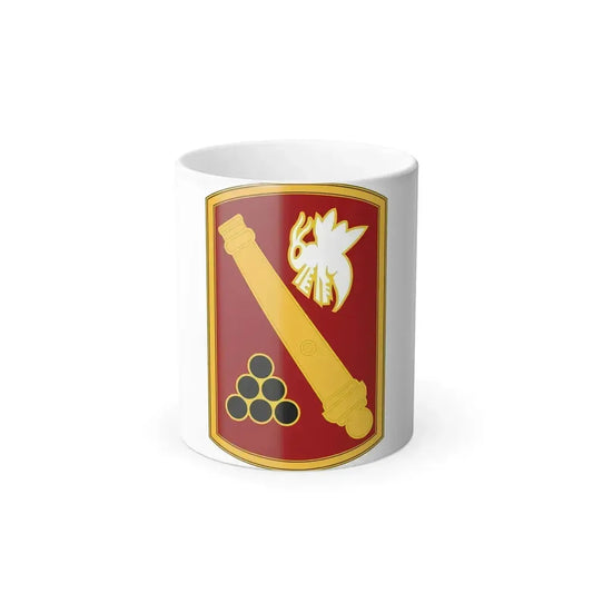 113rd Field Artillery Brigade (U.S. Army) Color Changing Coffee Mug 11oz - Go Mug Yourself