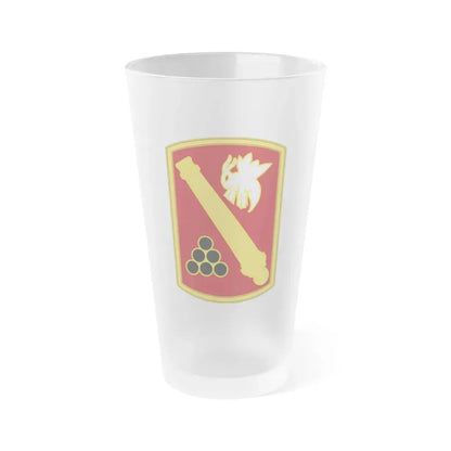 113rd Field Artillery Brigade (U.S. Army) Frosted Pint Glass 16oz Default Title - Go Mug Yourself