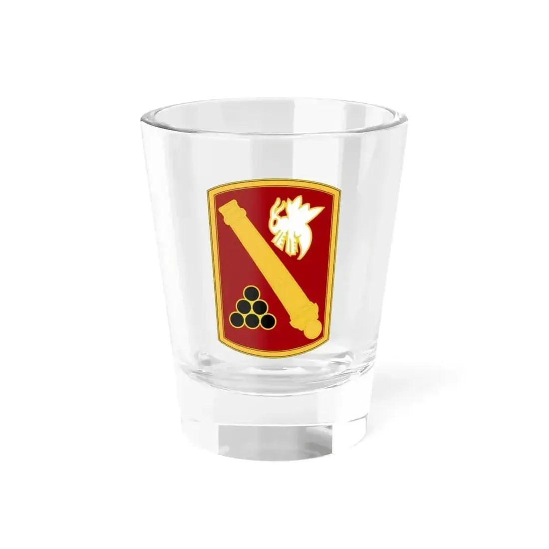 113rd Field Artillery Brigade (U.S. Army) Shot Glass 1.5oz 1.5oz - Go Mug Yourself