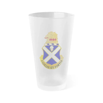 113th Infantry Regiment (U.S. Army) Frosted Pint Glass 16oz Default Title - Go Mug Yourself