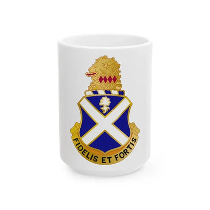 113th Infantry Regiment (U.S. Army) White Coffee Mug 15oz - Go Mug Yourself