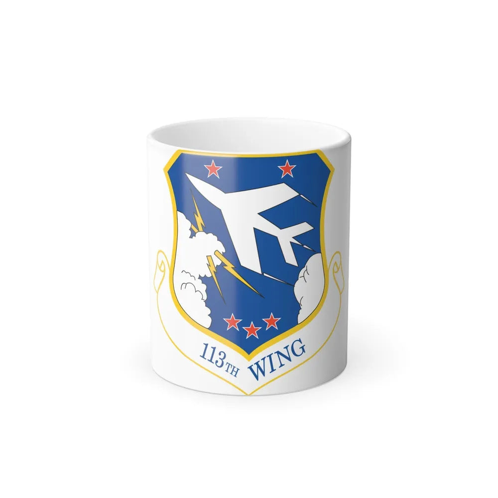 113th Wing (U.S. Air Force) Color Changing Mug-11oz-Go Mug Yourself
