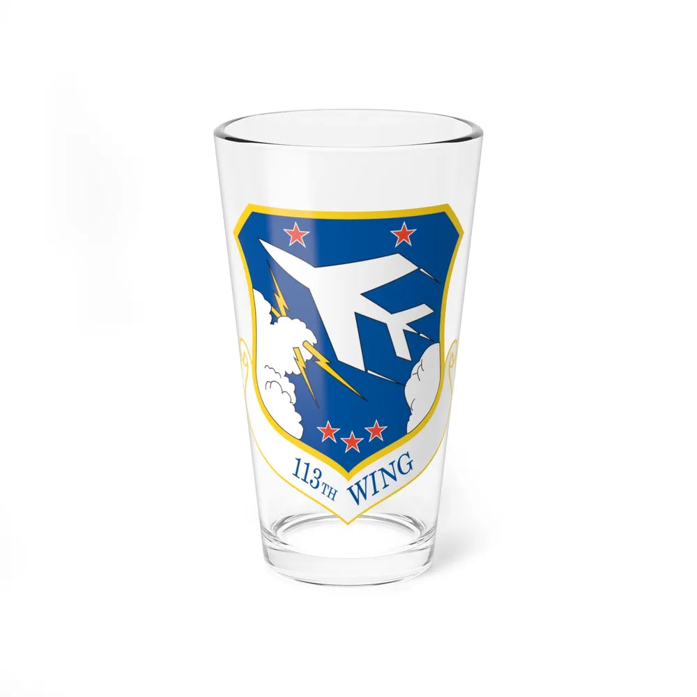 113th Wing (U.S. Air Force) Pint Glass 16oz-16oz-Go Mug Yourself