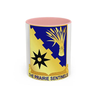 114 Cavalry Regiment (U.S. Army) Accent Coffee Mug 11oz Pink - Go Mug Yourself