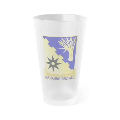 114 Cavalry Regiment (U.S. Army) Frosted Pint Glass 16oz Default Title - Go Mug Yourself