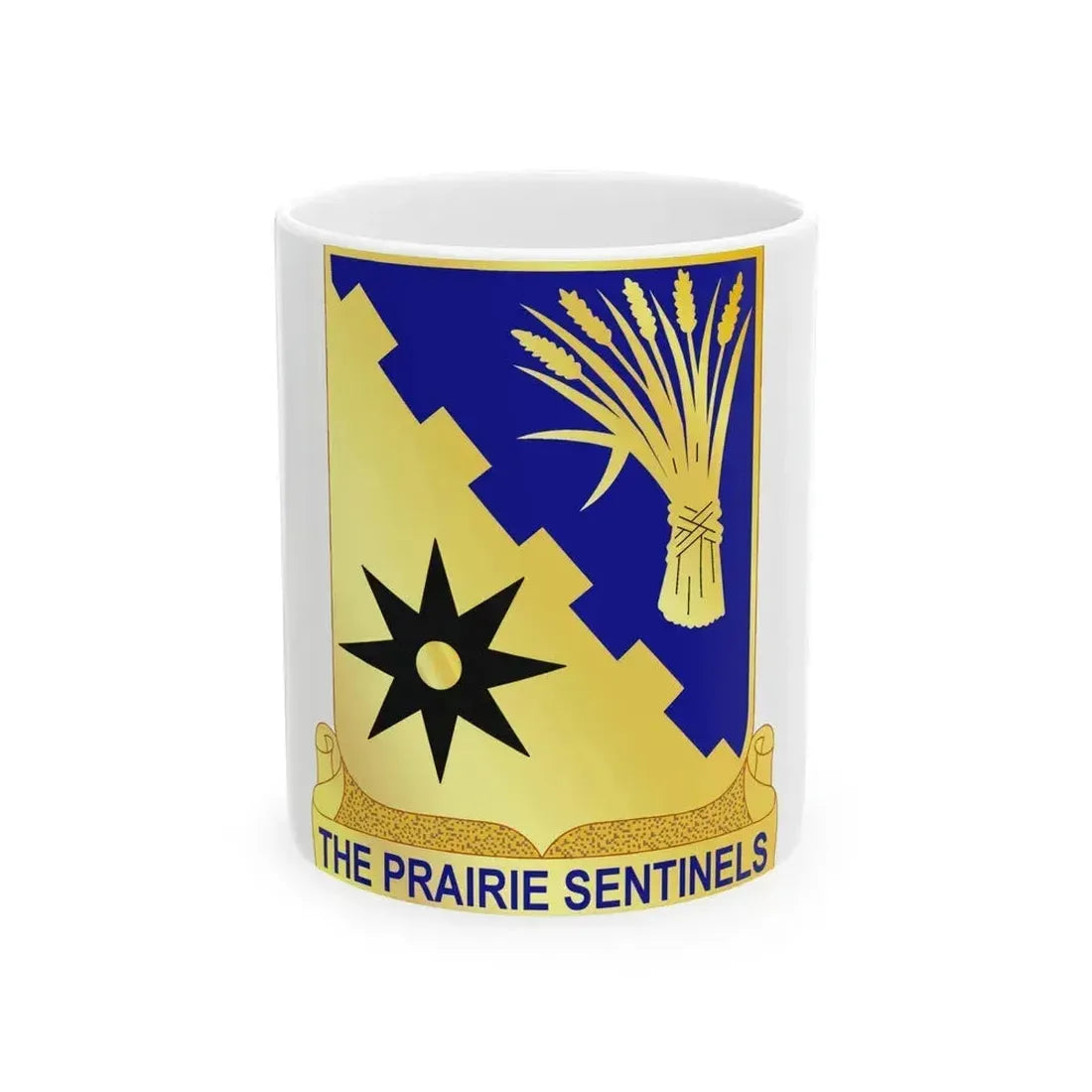 114 Cavalry Regiment (U.S. Army) White Coffee Mug 11oz - Go Mug Yourself