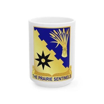114 Cavalry Regiment (U.S. Army) White Coffee Mug 15oz - Go Mug Yourself