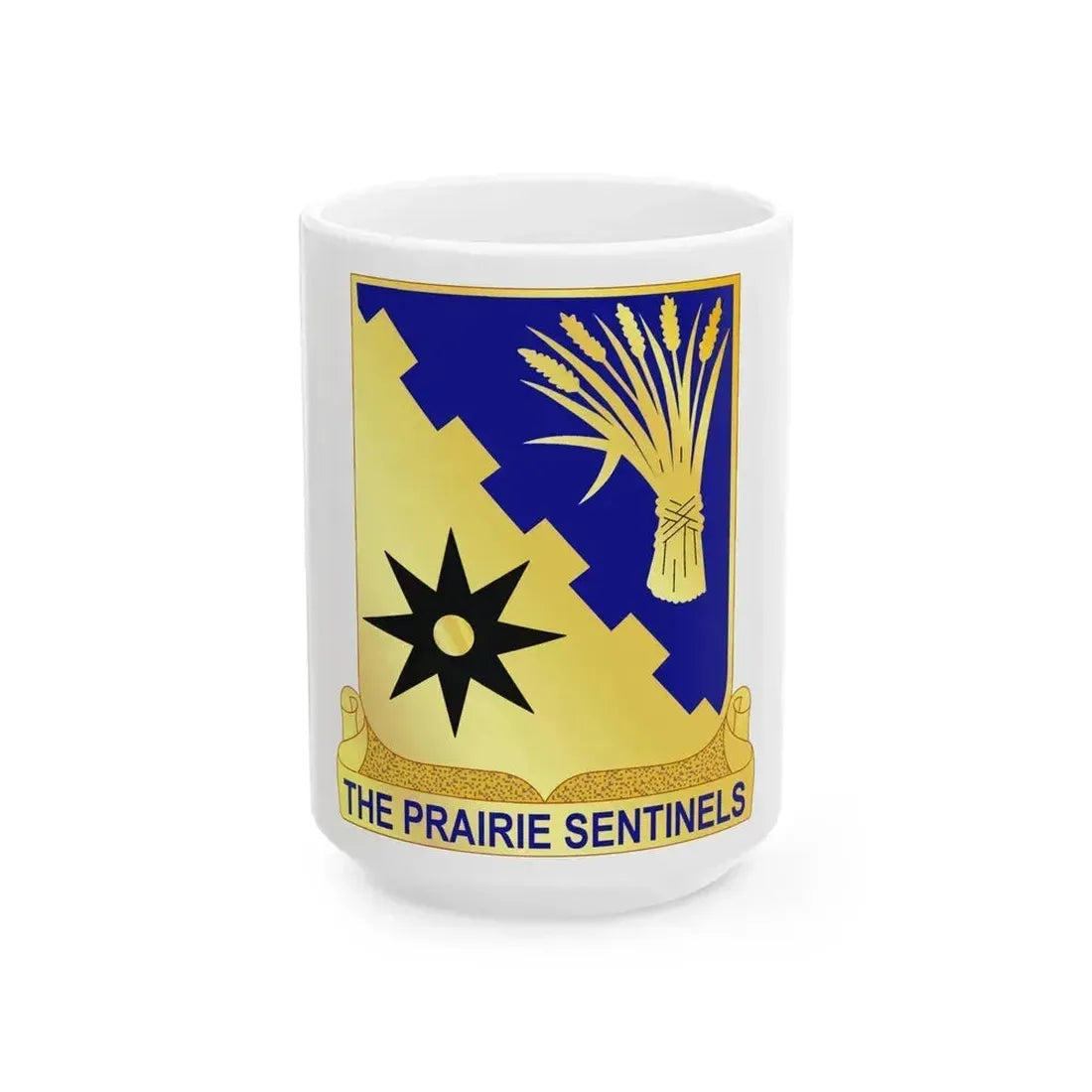 114 Cavalry Regiment (U.S. Army) White Coffee Mug - Go Mug Yourself