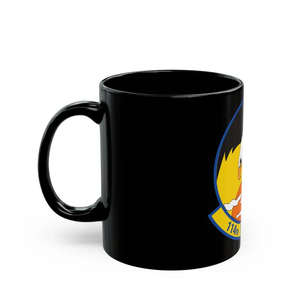 114 Fighter Squadron (U.S. Air Force) Black Coffee Mug-Go Mug Yourself