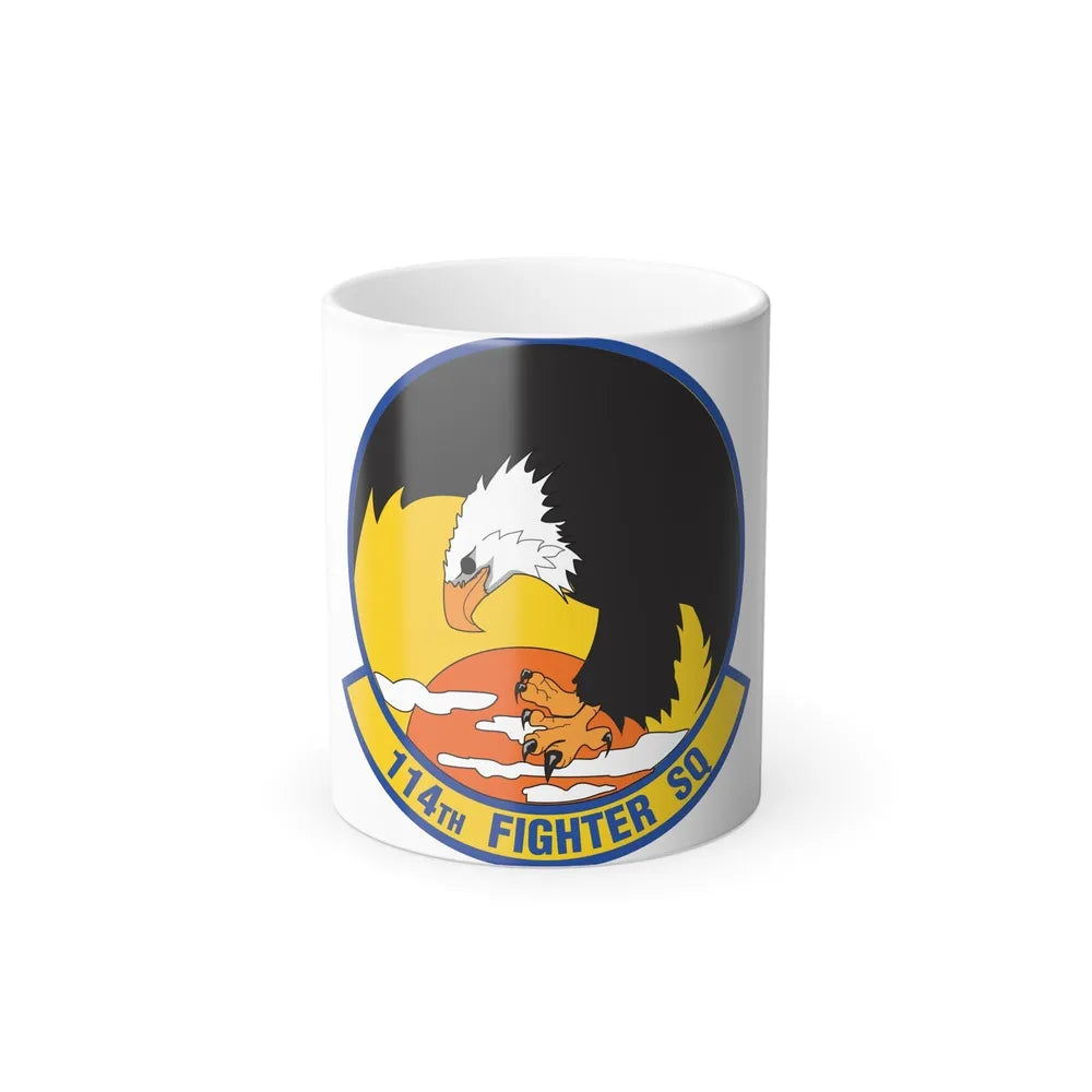 114 Fighter Squadron (U.S. Air Force) Color Changing Mug-11oz-Go Mug Yourself