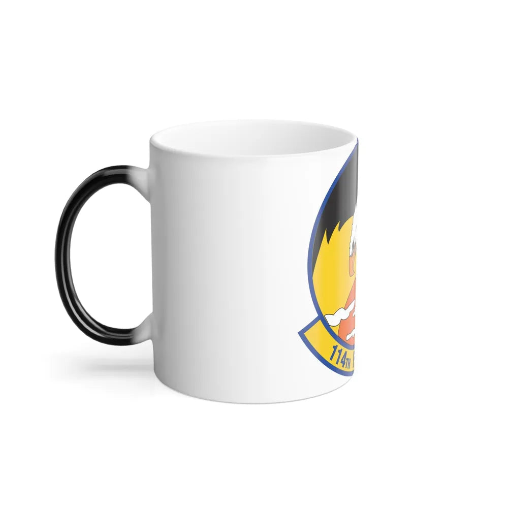 114 Fighter Squadron (U.S. Air Force) Color Changing Mug-Go Mug Yourself
