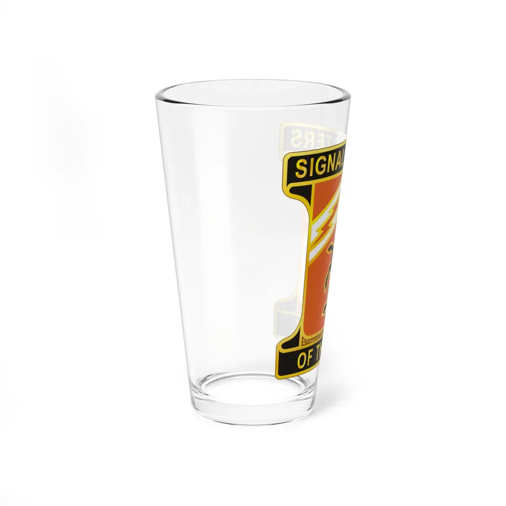 114 Signal Battalion (U.S. Army) Pint Glass 16oz-Go Mug Yourself