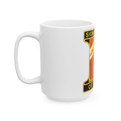 114 Signal Battalion (U.S. Army) White Coffee Mug-Go Mug Yourself