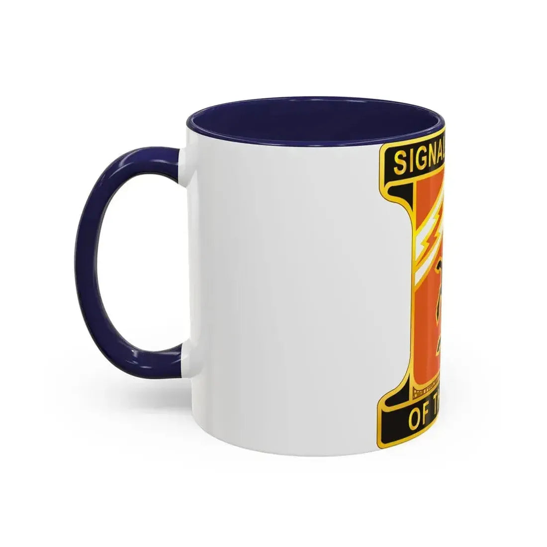 114 Signal Battalion (U.S. Army) Accent Coffee Mug - Go Mug Yourself
