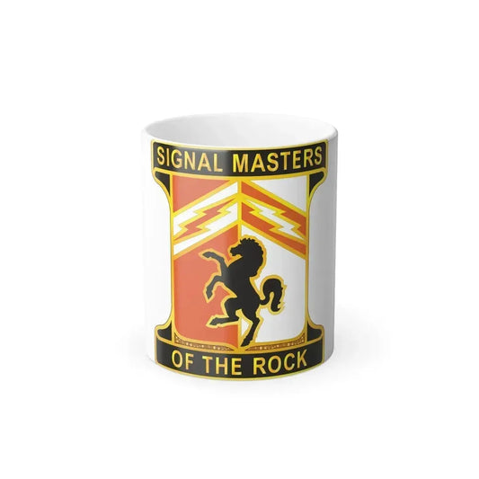 114 Signal Battalion (U.S. Army) Color Changing Coffee Mug 11oz - Go Mug Yourself