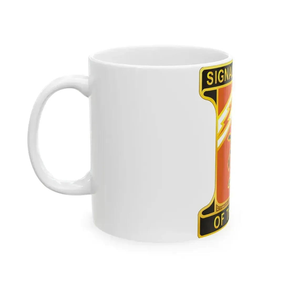 114 Signal Battalion (U.S. Army) White Coffee Mug - Go Mug Yourself