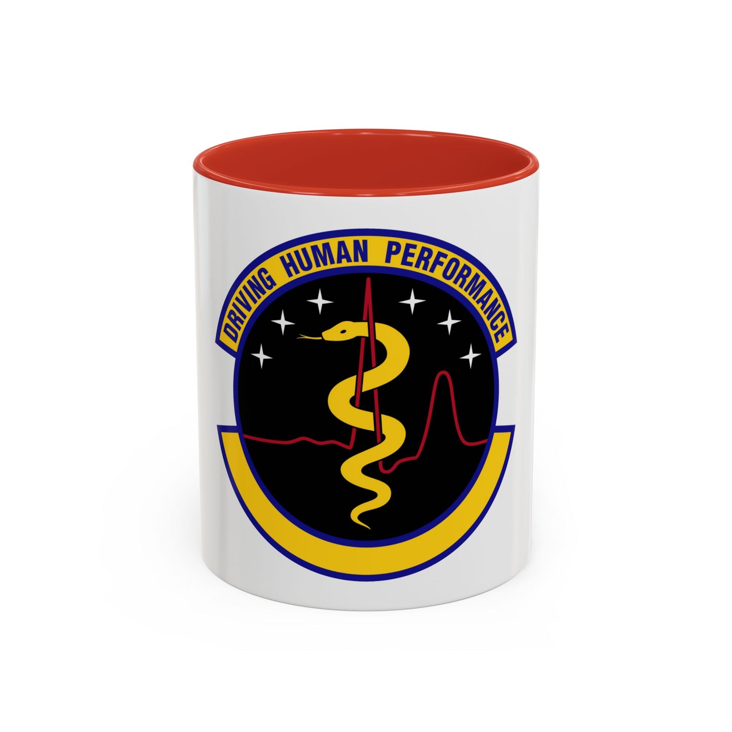21 Operational Medical Readiness Squadron USSF (U.S. Air Force) Accent Coffee Mug