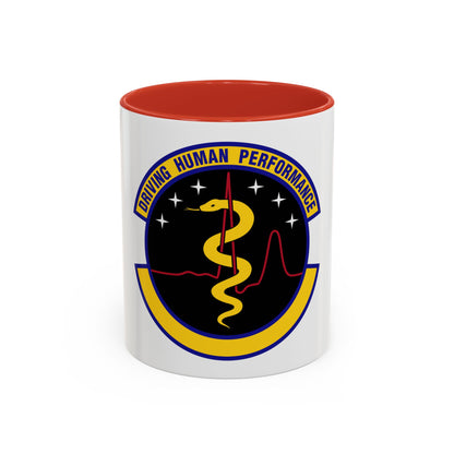 21 Operational Medical Readiness Squadron USSF (U.S. Air Force) Accent Coffee Mug