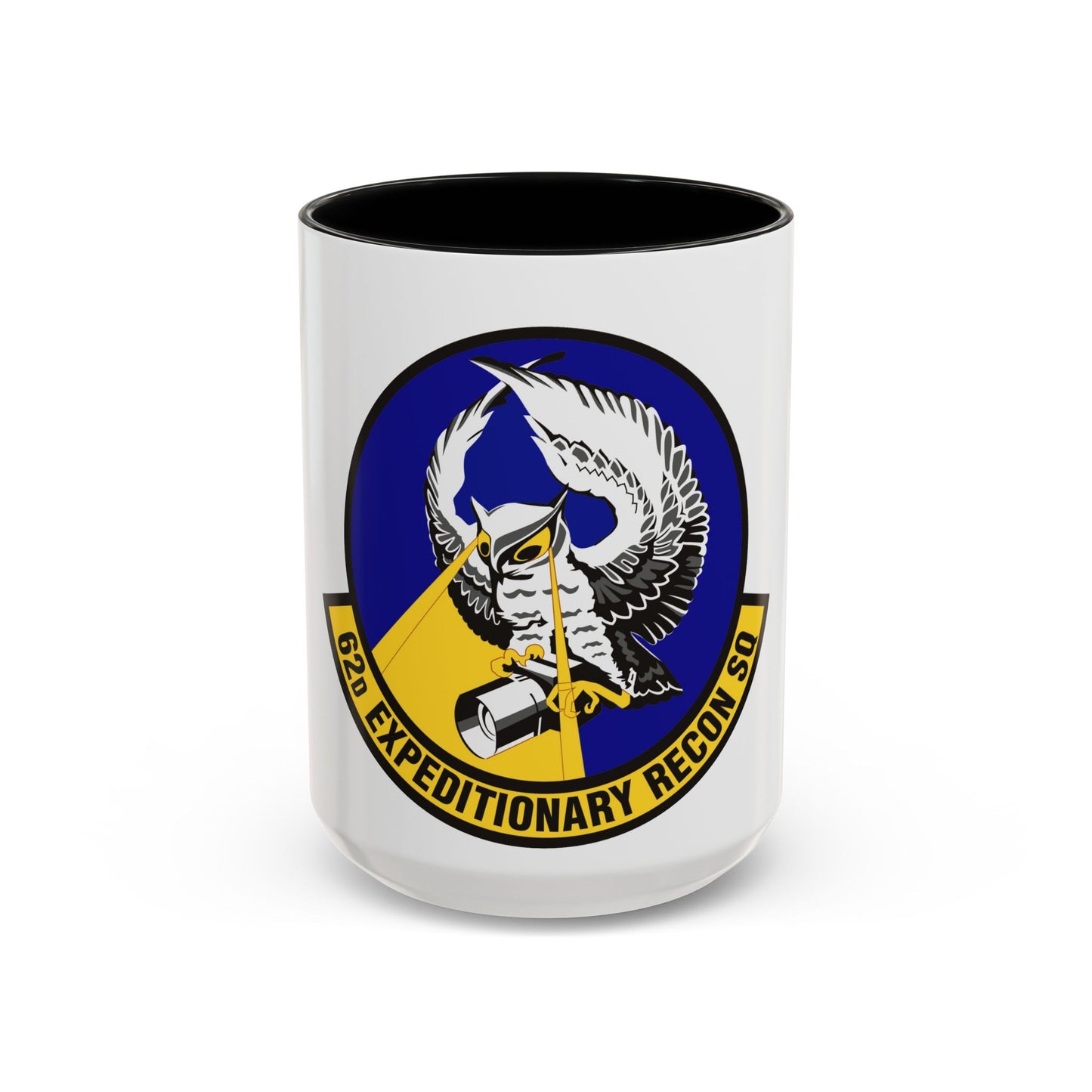 62d Expeditionary Reconnaissance Squadron (U.S. Air Force) Accent Coffee Mug