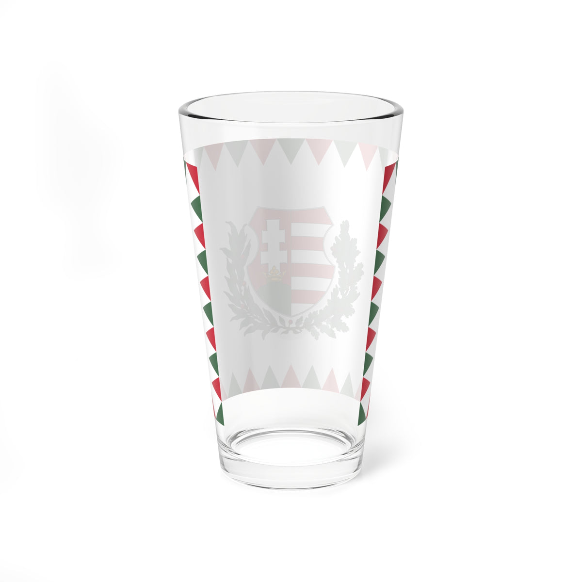 Naval Ensign of Hungary 1948-1950 (Hungary) Pint Glass 16oz