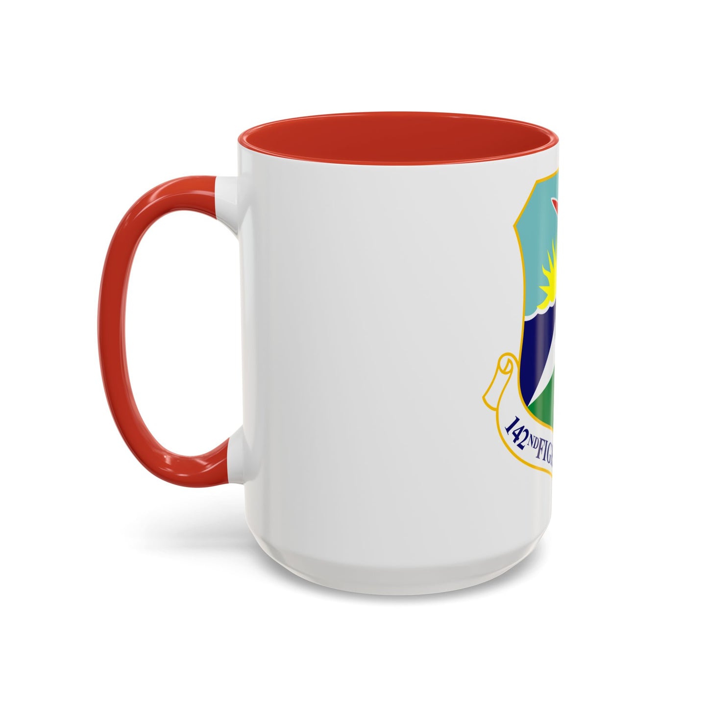 142nd Fighter Wing (U.S. Air Force) Accent Coffee Mug