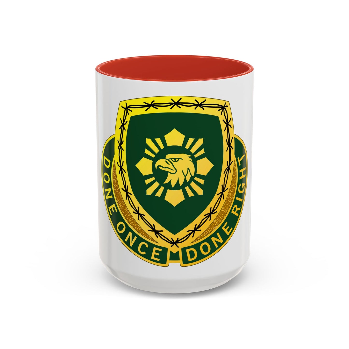 744 Military Police Battalion (U.S. Army) Accent Coffee Mug