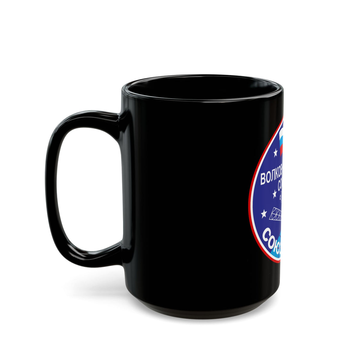Soyuz TMA-12 (Soyuz Programme) Black Coffee Mug