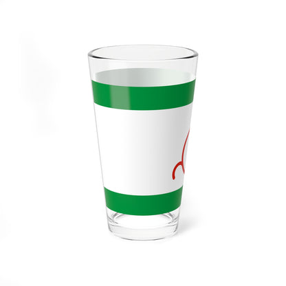 Flag of Ingushetia 1994 (Russia) Pint Glass 16oz