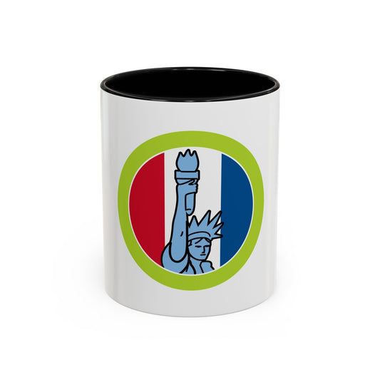 American Heritage (Boy Scout Merit Badge) Accent Coffee Mug