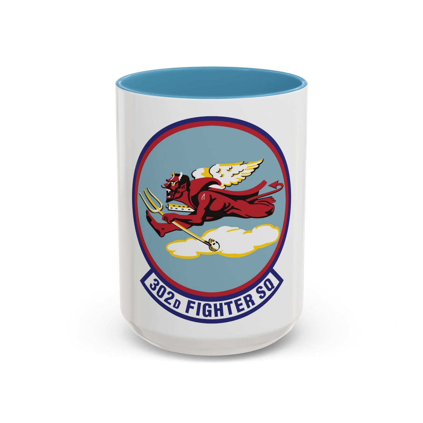 302d Fighter Squadron (U.S. Air Force) Accent Coffee Mug