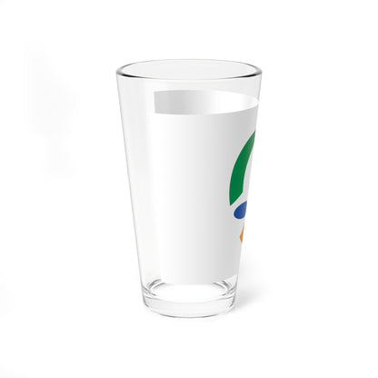 Flag of Higashimiyoshi Tokushima (Japan) Pint Glass 16oz